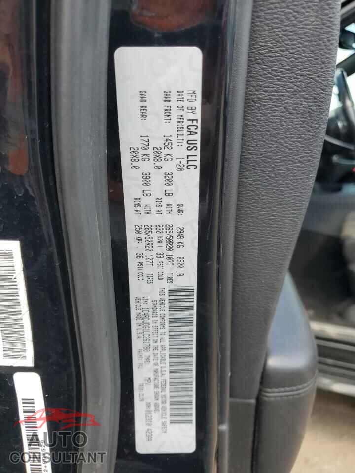 DODGE DURANGO 2020 - 1C4RDJDG1LC261780