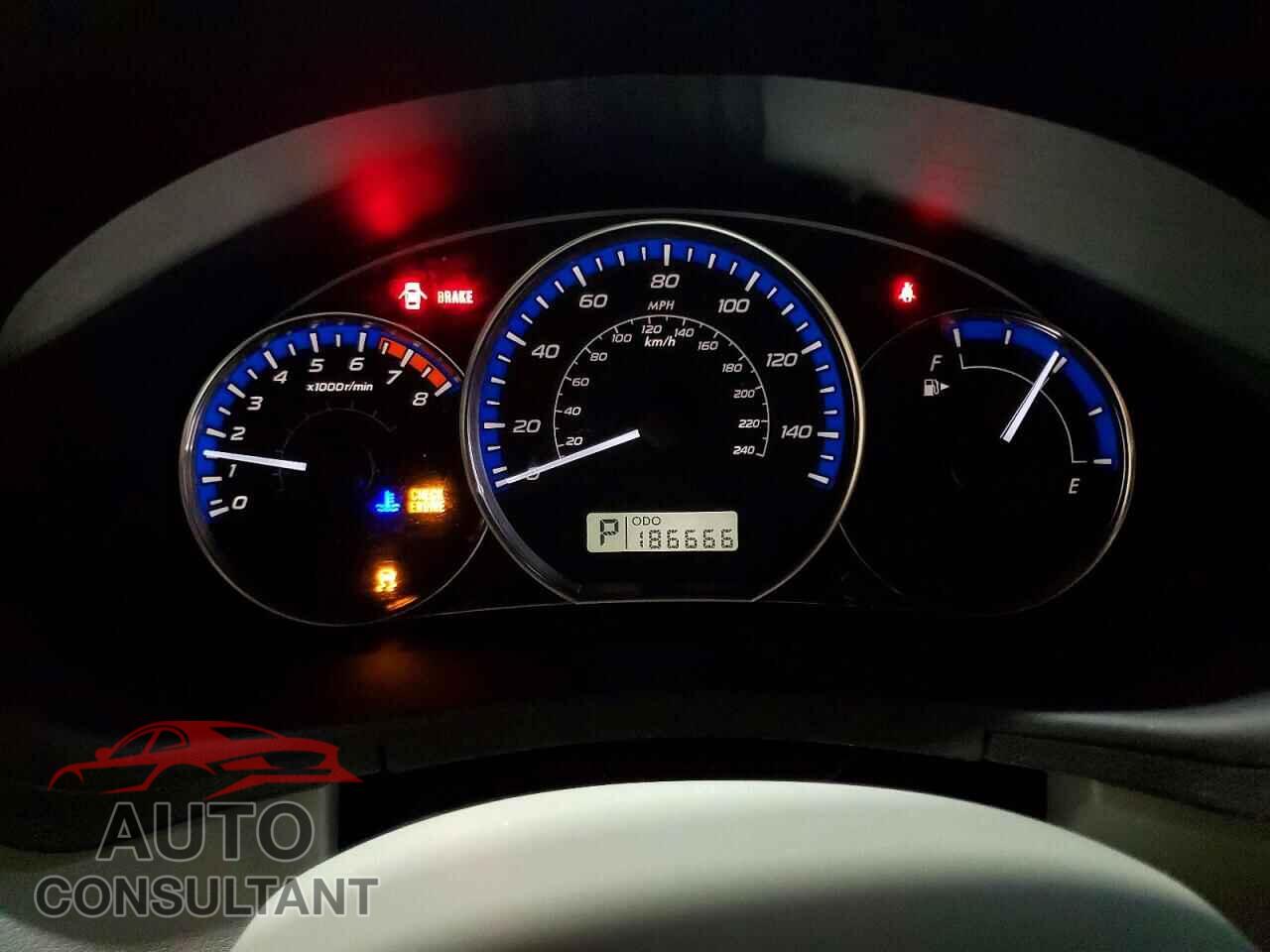 SUBARU FORESTER 2012 - JF2SHABC6CH407777