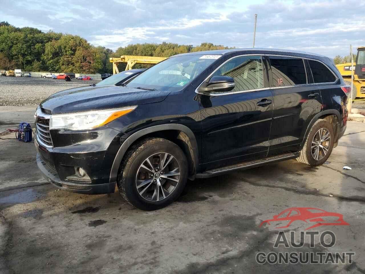 TOYOTA HIGHLANDER 2016 - 5TDJKRFH7GS309410