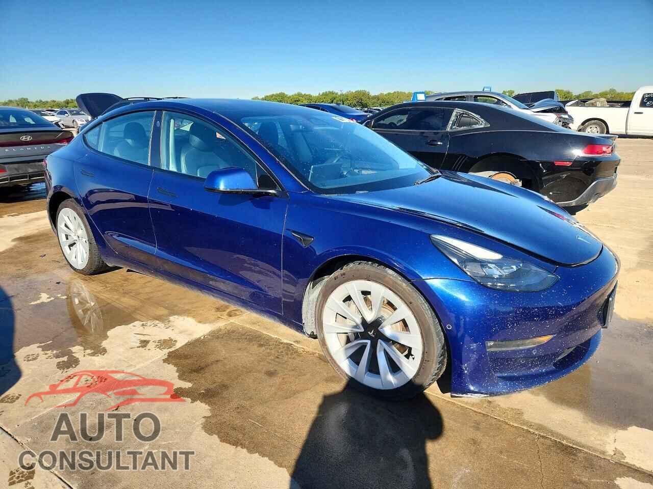 TESLA MODEL 3 2022 - 5YJ3E1EA4NF287356