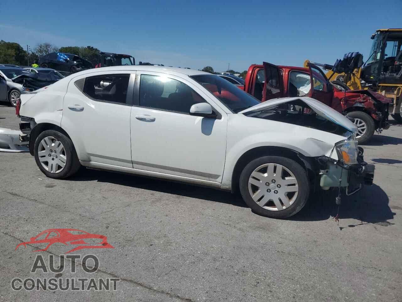 DODGE AVENGER 2012 - 1C3CDZABXCN110166