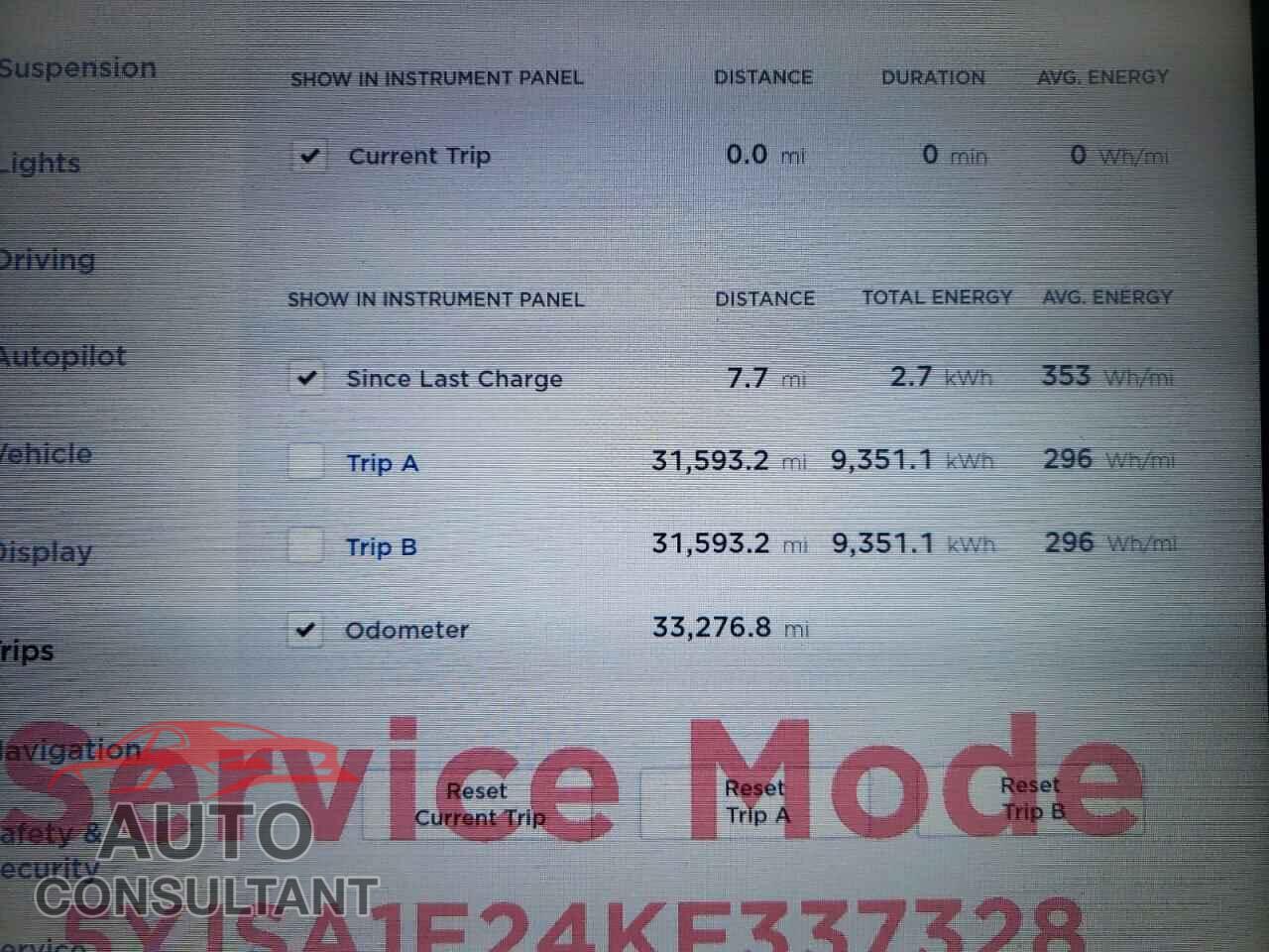 TESLA MODEL S 2019 - 5YJSA1E24KF337328