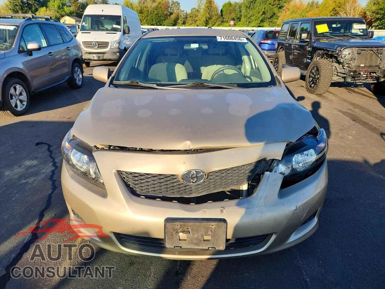 TOYOTA COROLLA 2010 - 2T1BU4EE5AC483856