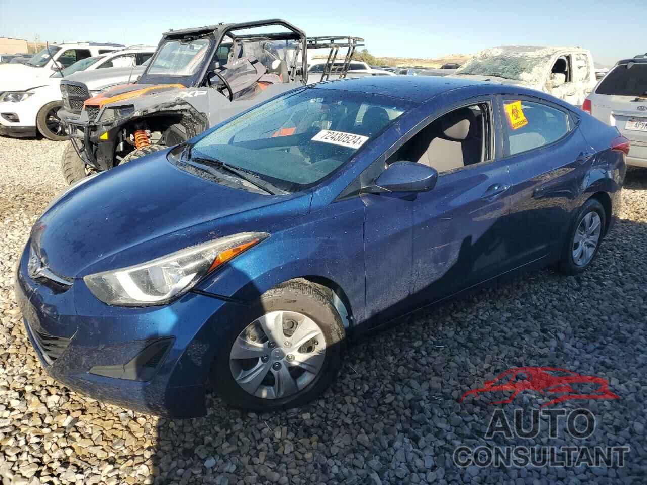 HYUNDAI ELANTRA 2016 - 5NPDH4AE1GH701137