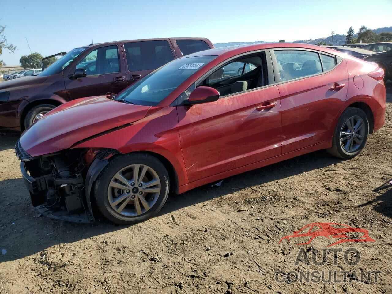 HYUNDAI ELANTRA 2018 - 5NPD84LF7JH225571