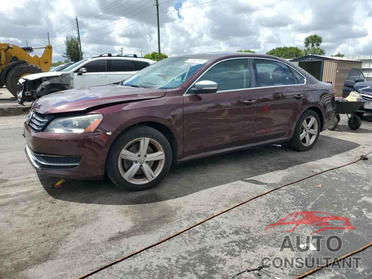 VOLKSWAGEN PASSAT 2013 - 1VWBP7A3XDC042246