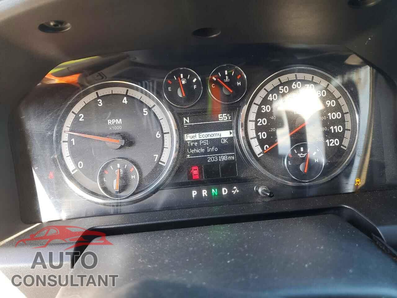 DODGE RAM 1500 2011 - 1D7RV1CT7BS643981