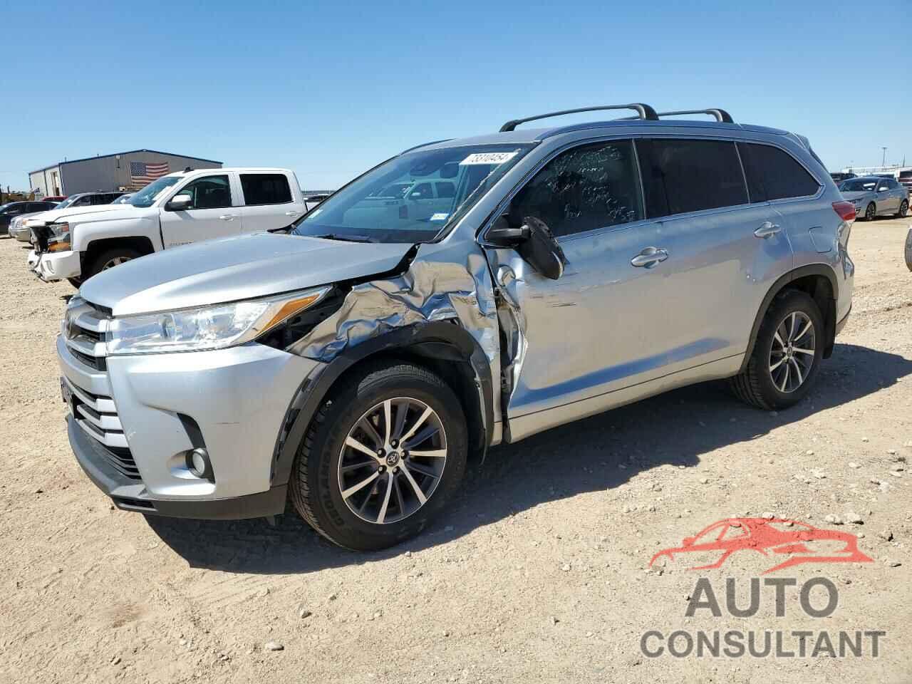 TOYOTA HIGHLANDER 2018 - 5TDKZRFHXJS538042