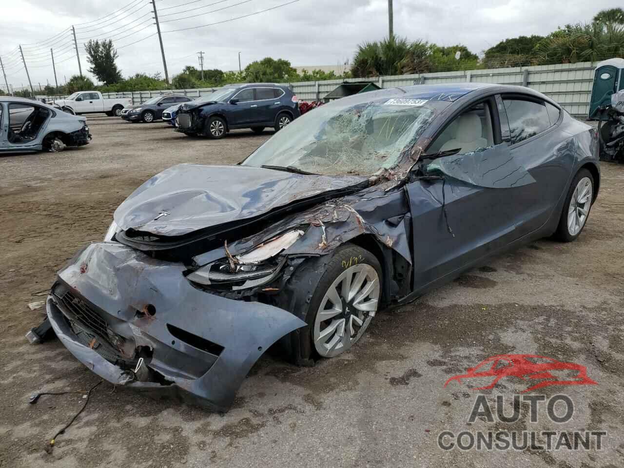 TESLA MODEL 3 2022 - 5YJ3E1EB5NF247960