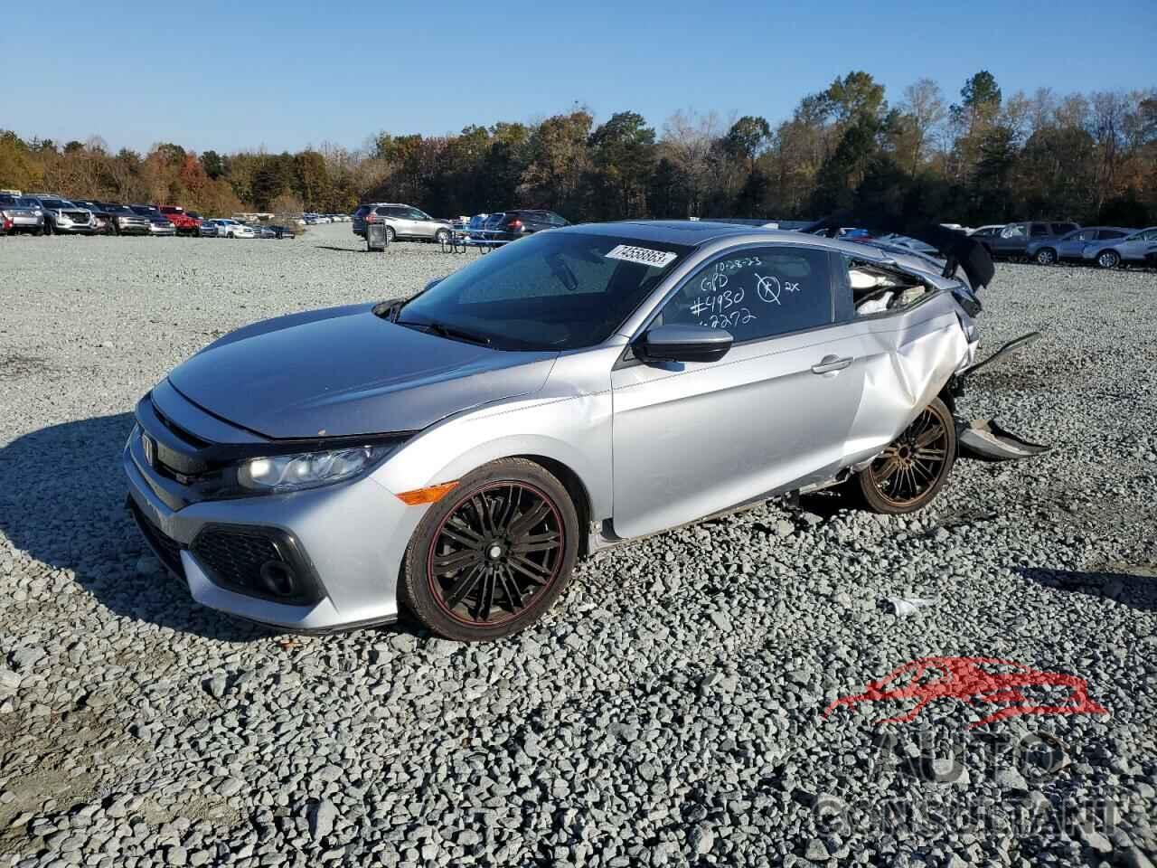 HONDA CIVIC 2018 - 2HGFC3A55JH752272