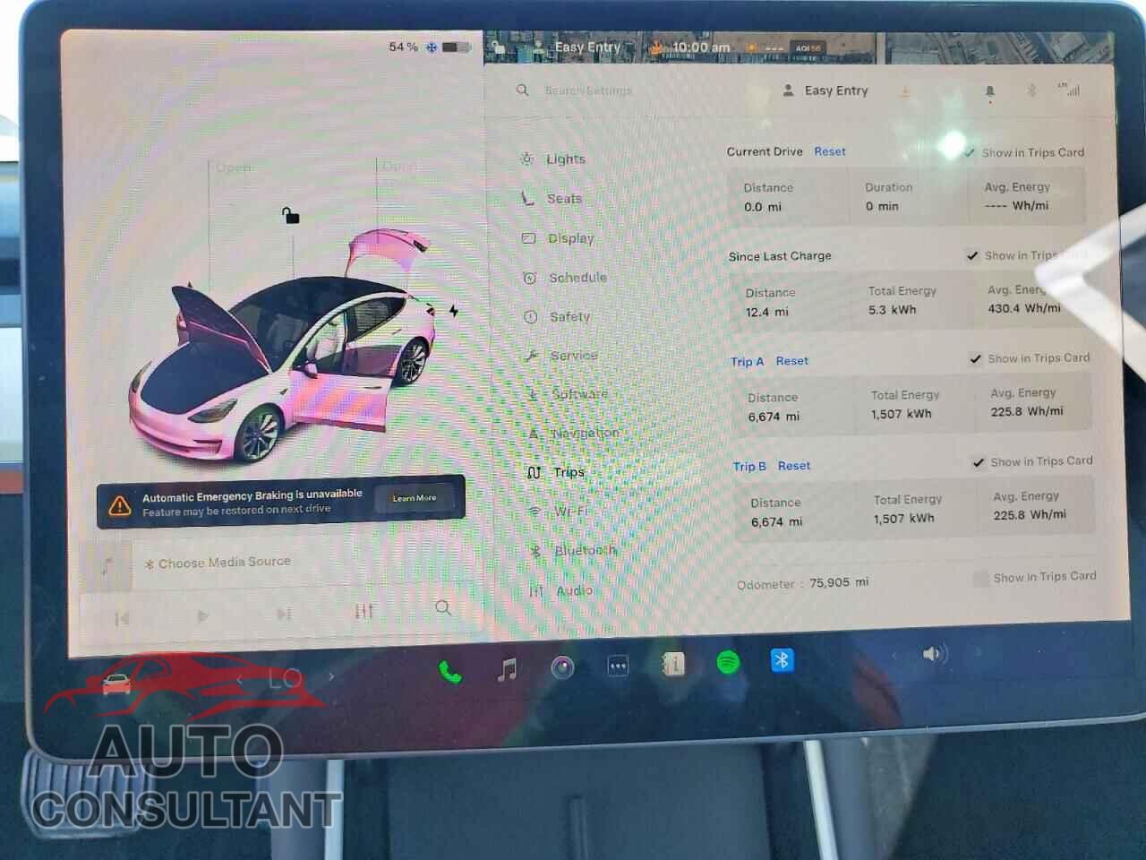 TESLA MODEL 3 2019 - 5YJ3E1EA4KF486712
