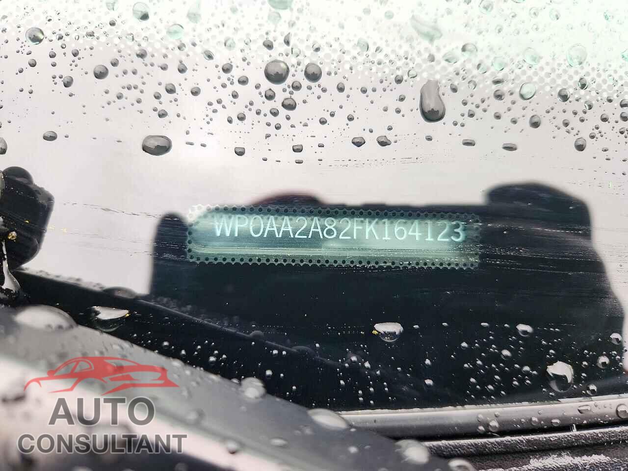 PORSCHE CAYMAN 2015 - WP0AA2A82FK164123