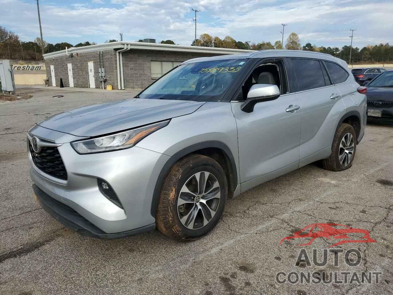 TOYOTA HIGHLANDER 2020 - 5TDGZRAH1LS502062