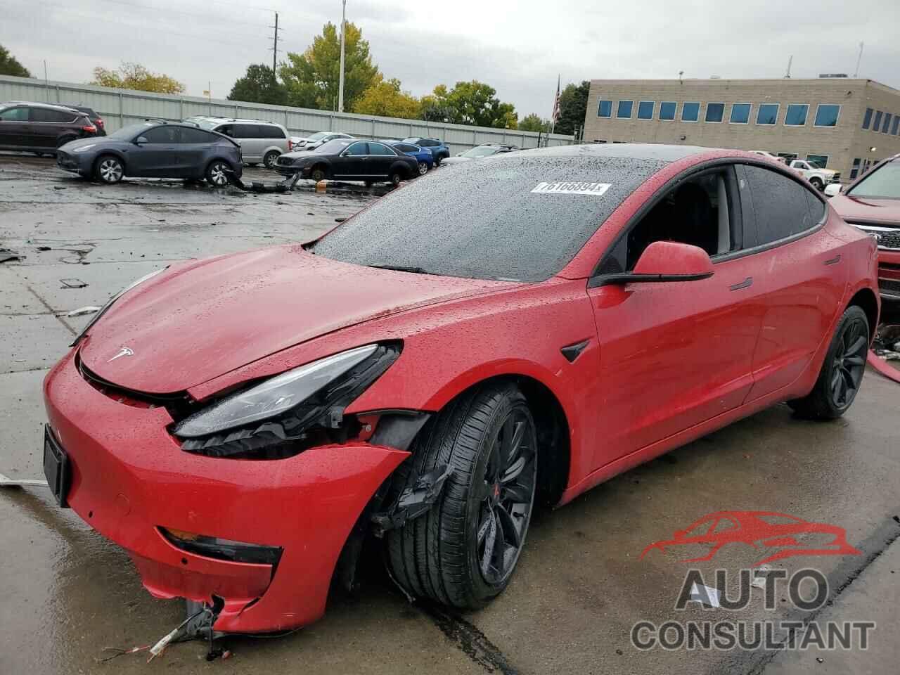 TESLA MODEL 3 2022 - 5YJ3E1EA5NF194409