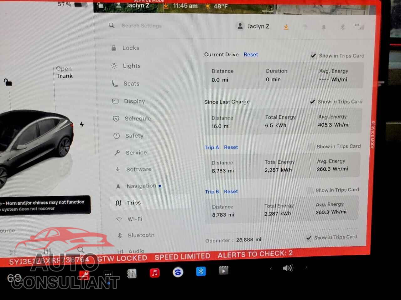 TESLA MODEL 3 2024 - 5YJ3E1EBXRF736764