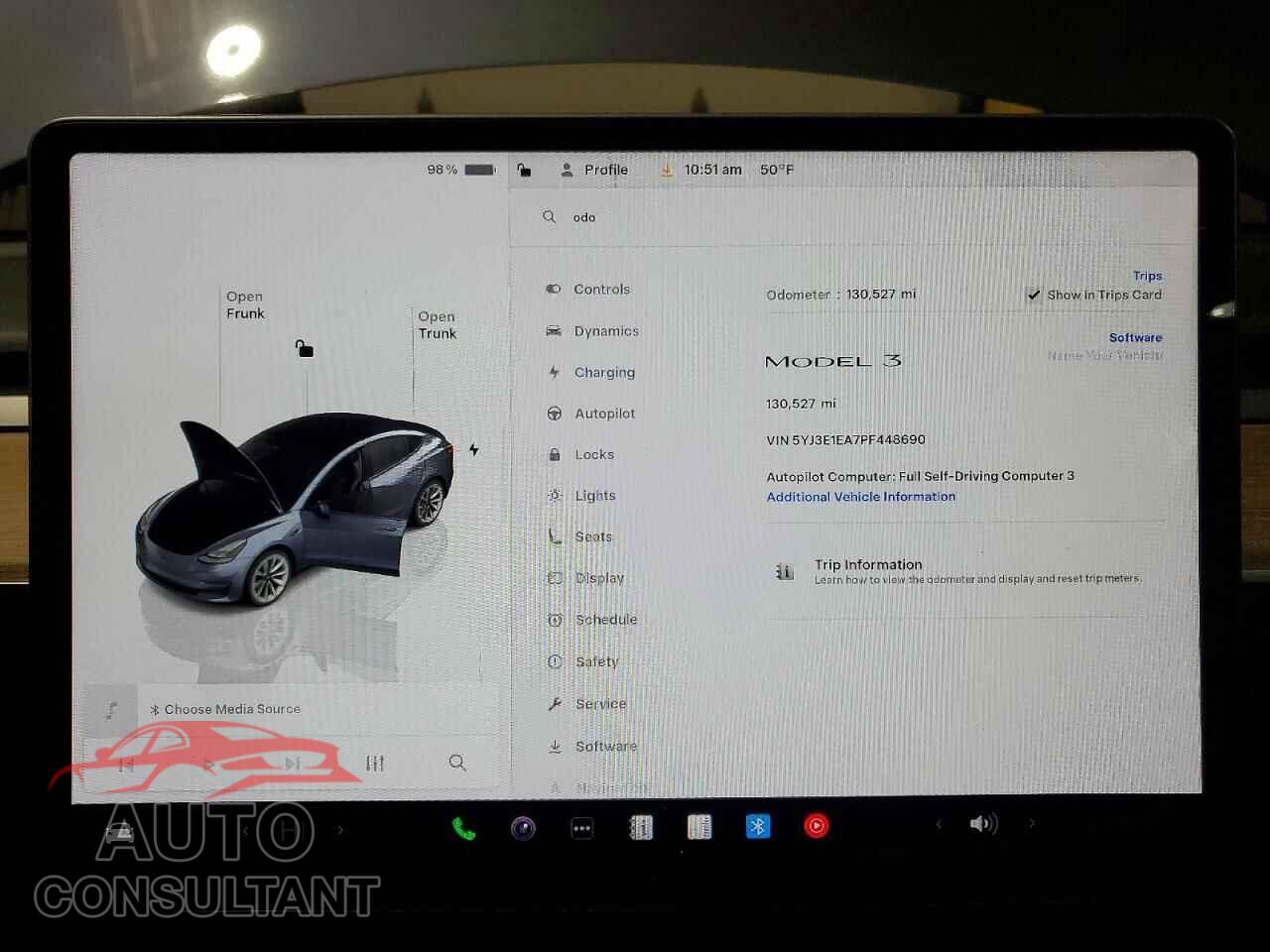 TESLA MODEL 3 2023 - 5YJ3E1EA7PF448690