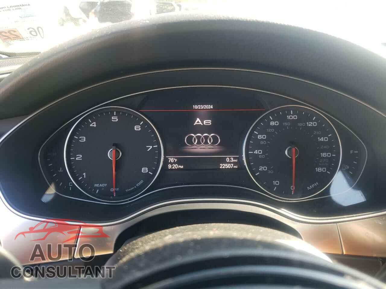 AUDI A6 2018 - WAUC8AFC2JN059355