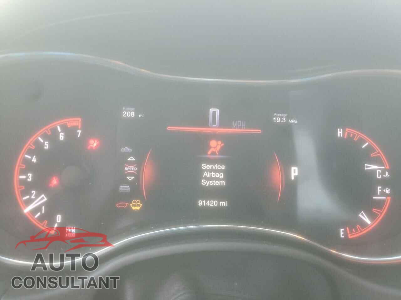 DODGE DURANGO 2016 - 1C4RDHAG4GC308321