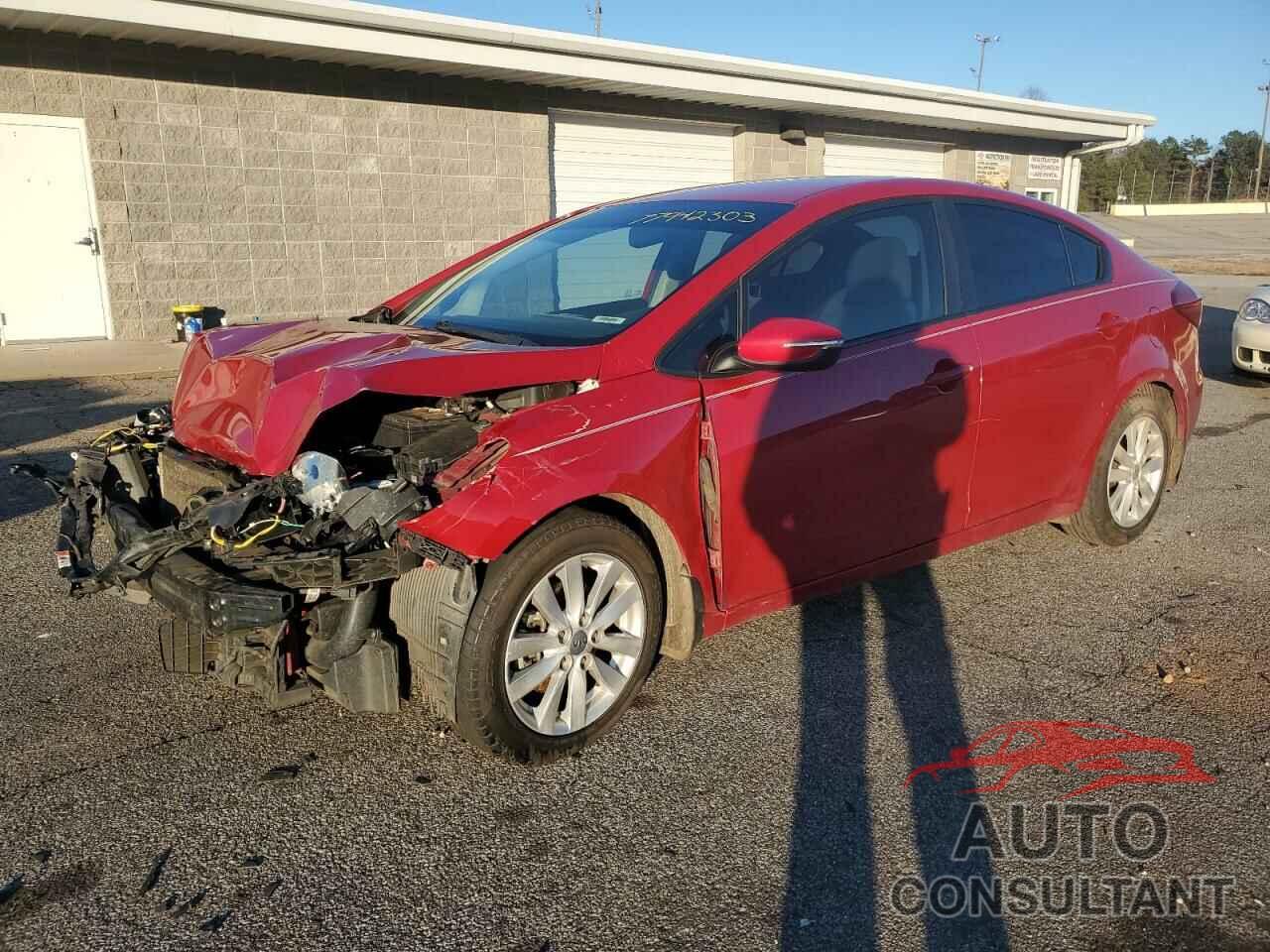 KIA FORTE 2016 - KNAFX4A62G5479564