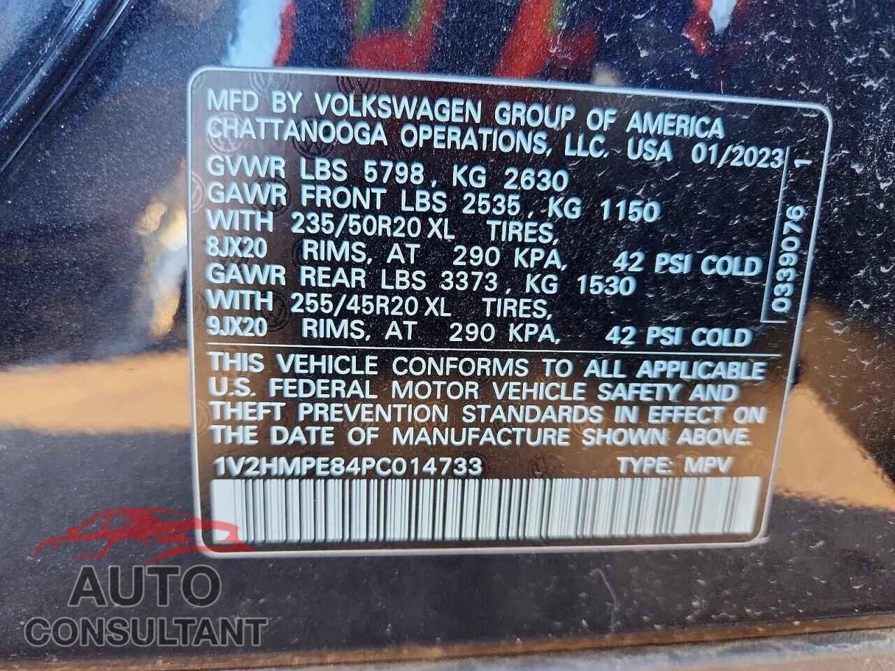VOLKSWAGEN ID.4 2023 - 1V2HMPE84PC014733