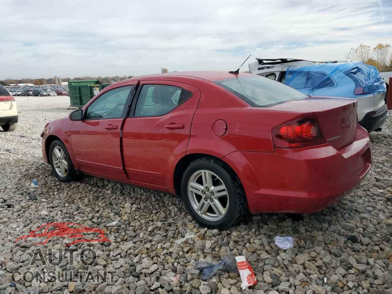 DODGE AVENGER 2012 - 1C3CDZCB7CN156065