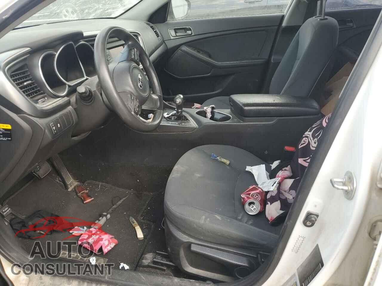 KIA OPTIMA 2015 - KNAGM4A71F5598582