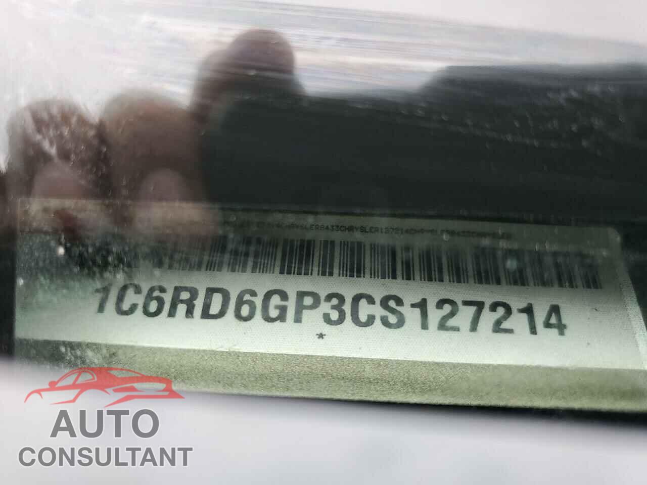 DODGE RAM 1500 2012 - 1C6RD6GP3CS127214
