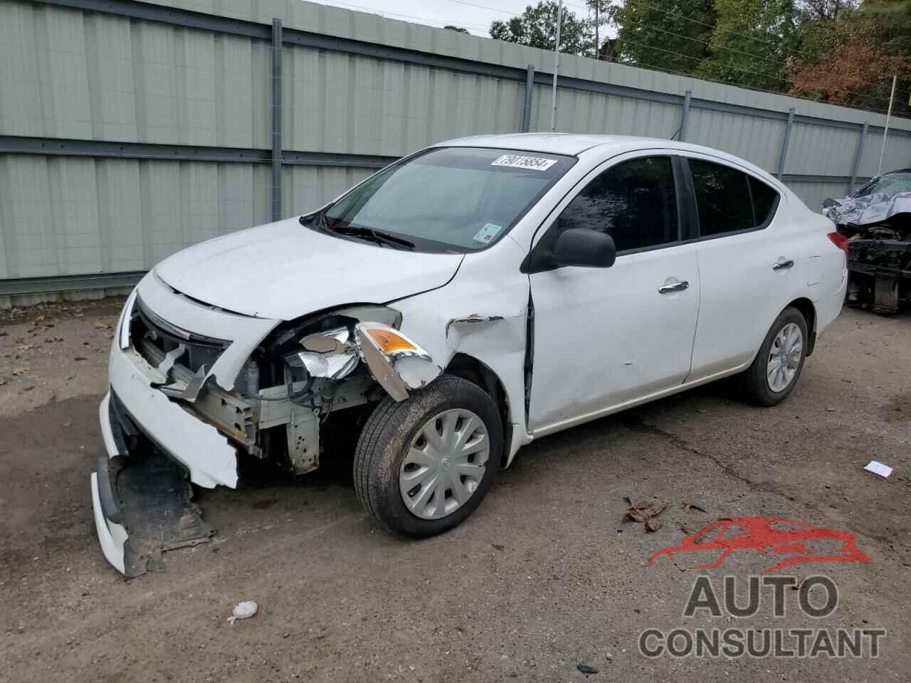 NISSAN VERSA 2012 - 3N1CN7AP5CL854513