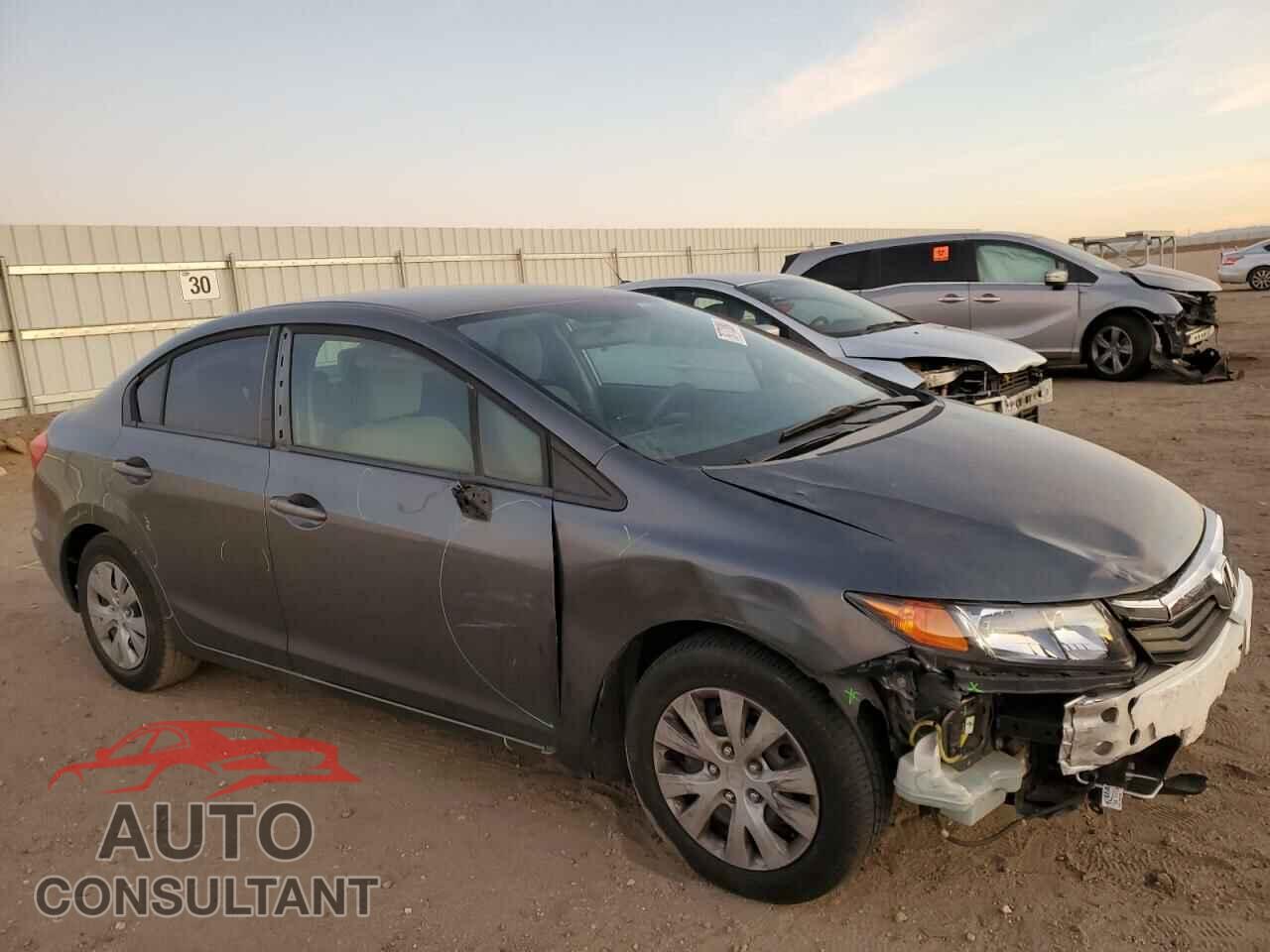 HONDA CIVIC 2012 - 19XFB2F57CE309365