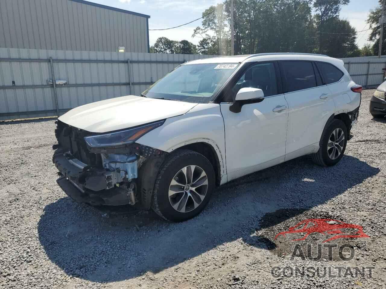 TOYOTA HIGHLANDER 2021 - 5TDGZRAH7MS077156