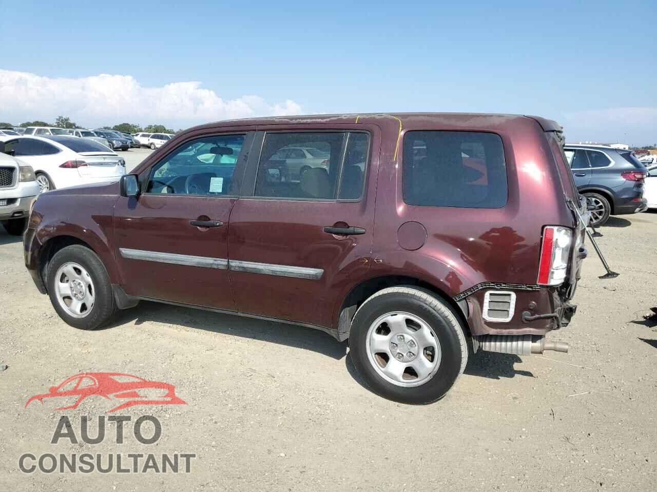 HONDA PILOT 2015 - 5FNYF4H22FB009582