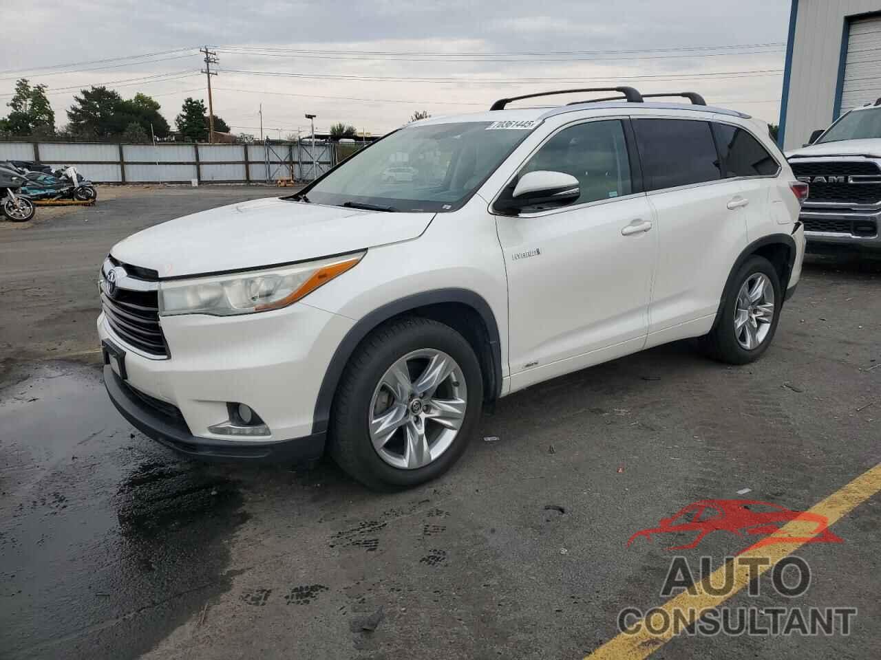 TOYOTA HIGHLANDER 2016 - 5TDDCRFH5GS016504