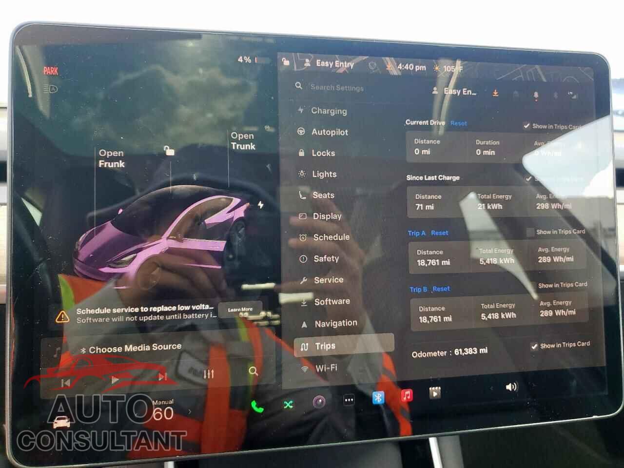 TESLA MODEL 3 2019 - 5YJ3E1EA9KF304373