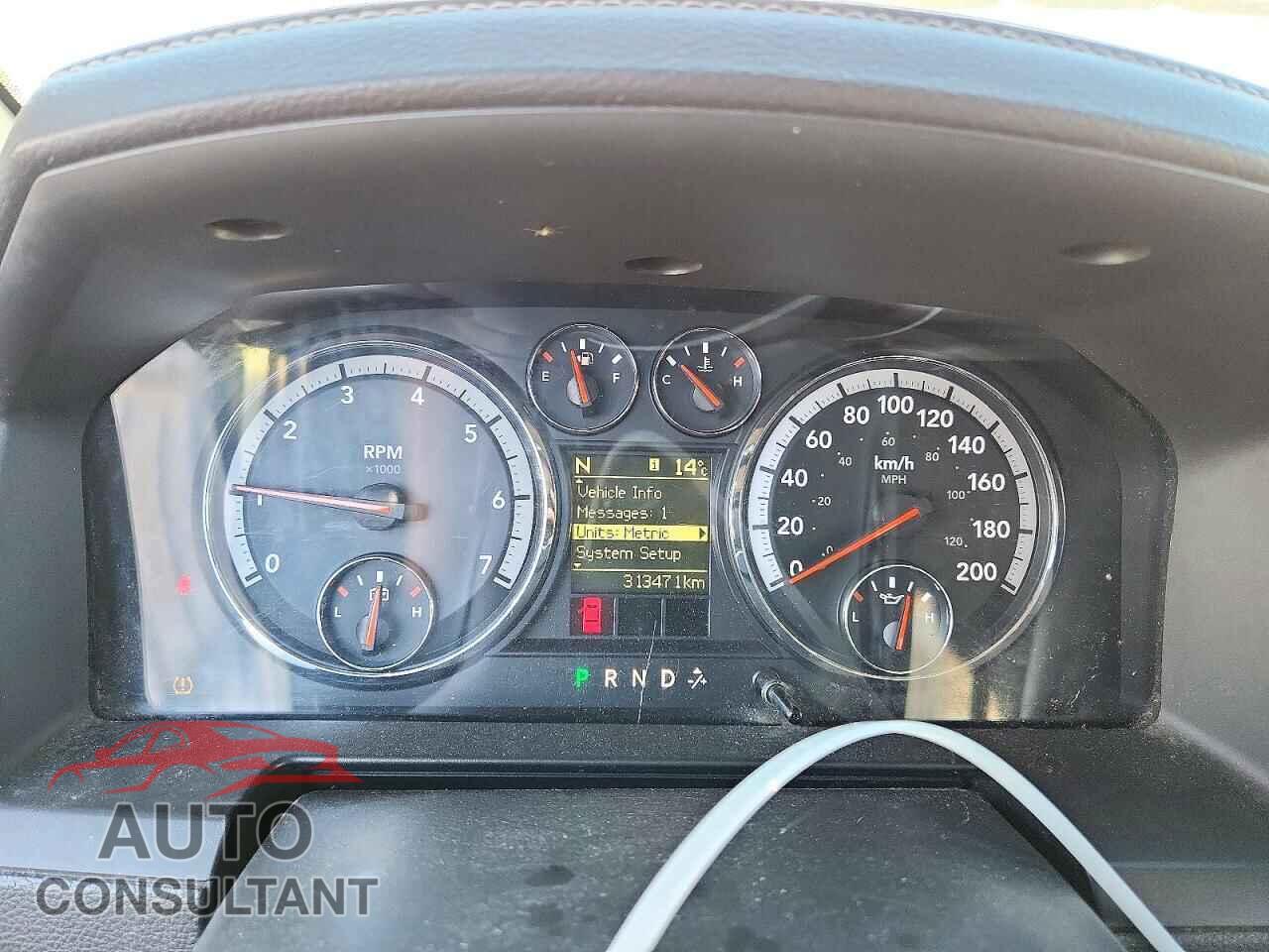 DODGE RAM 1500 2011 - 1D7RB1GT6BS570458