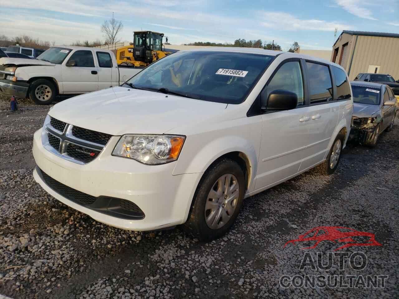 DODGE CARAVAN 2016 - 2C4RDGBG3GR342119