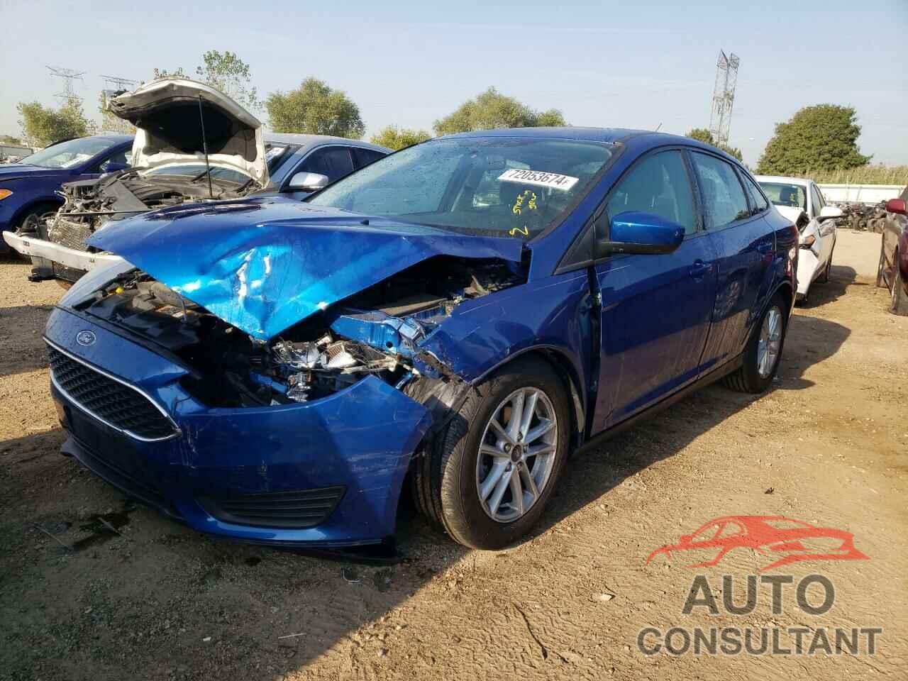 FORD FOCUS 2018 - 1FADP3F21JL310798