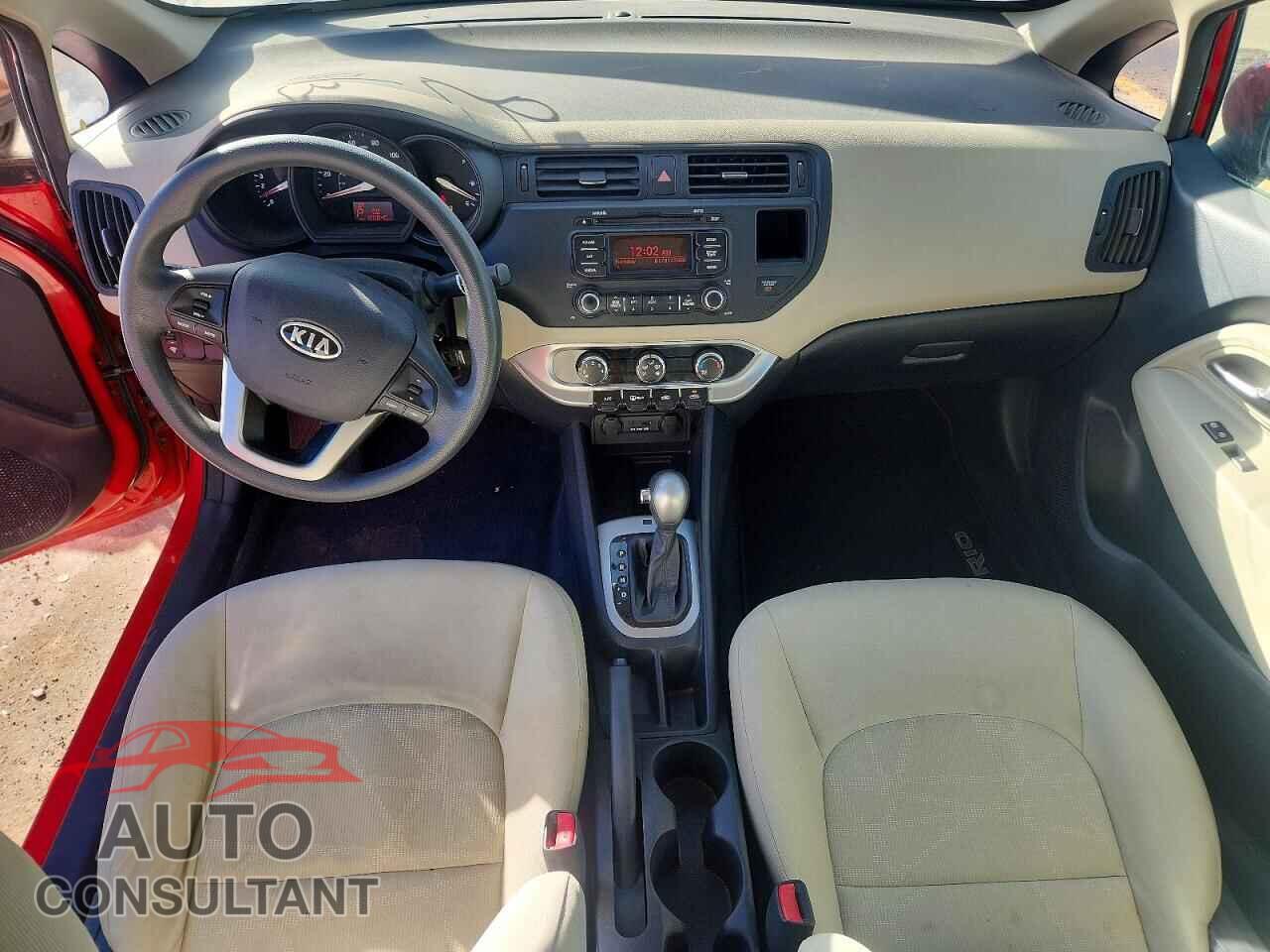 KIA RIO 2012 - KNADM4A39C6033227