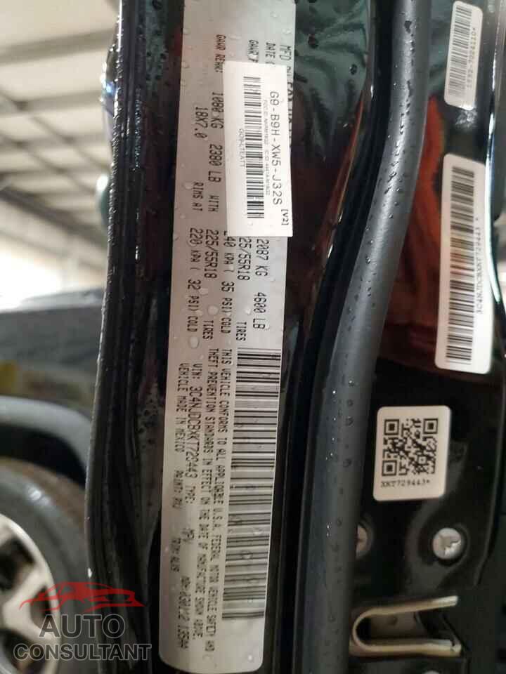 JEEP COMPASS 2019 - 3C4NJDCBXKT729443