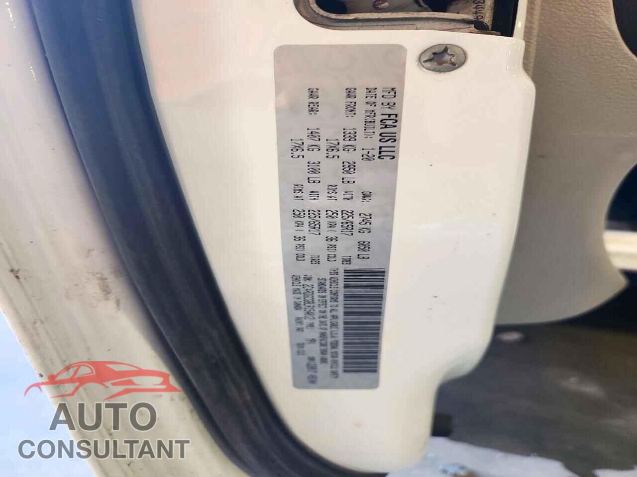 DODGE CARAVAN 2020 - 2C4RDGCG8LR154012