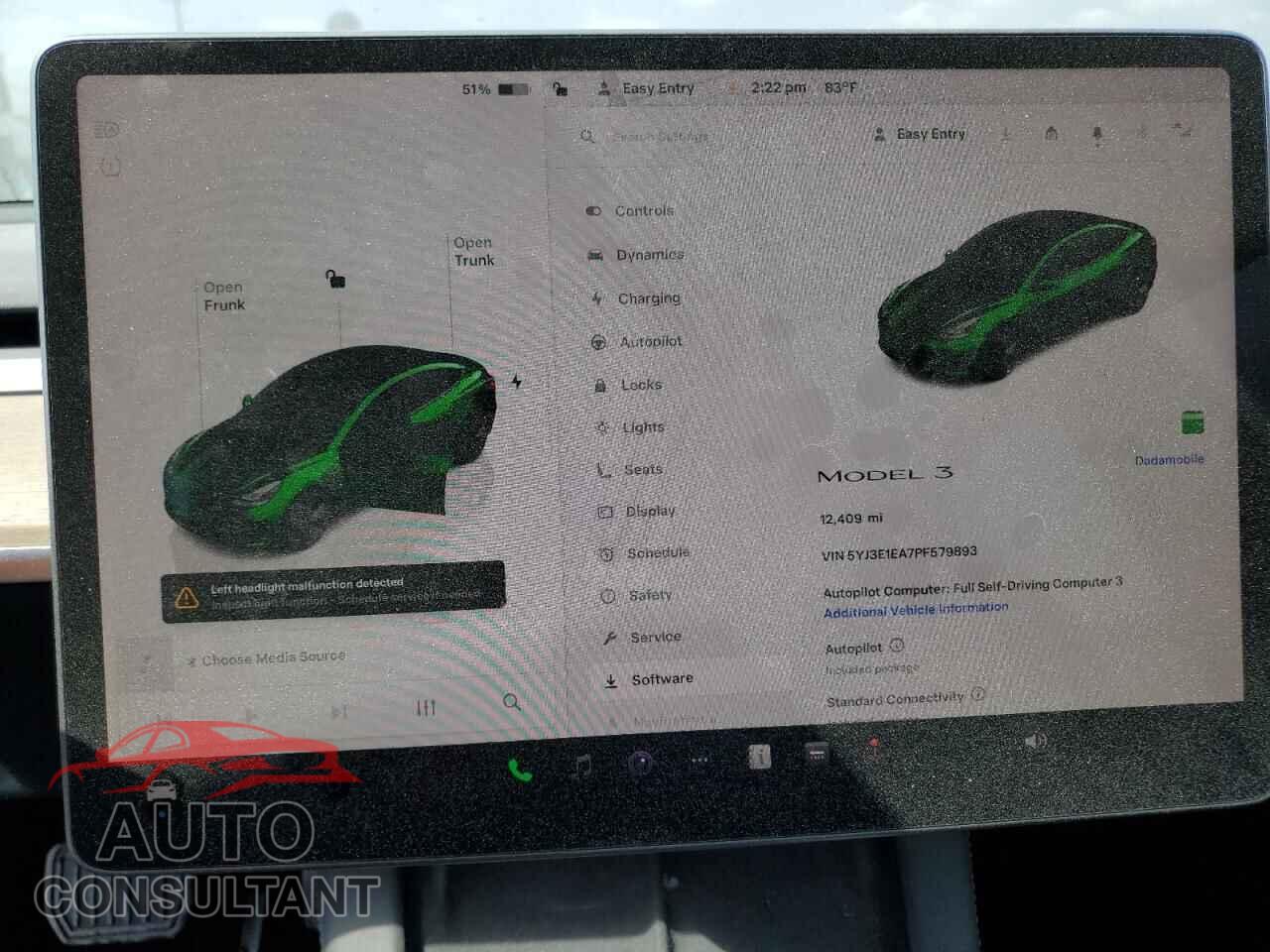 TESLA MODEL 3 2023 - 5YJ3E1EA7PF579893