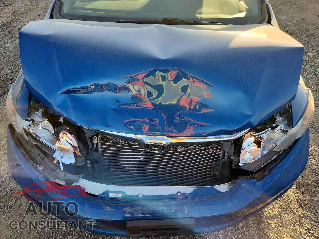HONDA CIVIC 2012 - 19XFB2F86CE020875