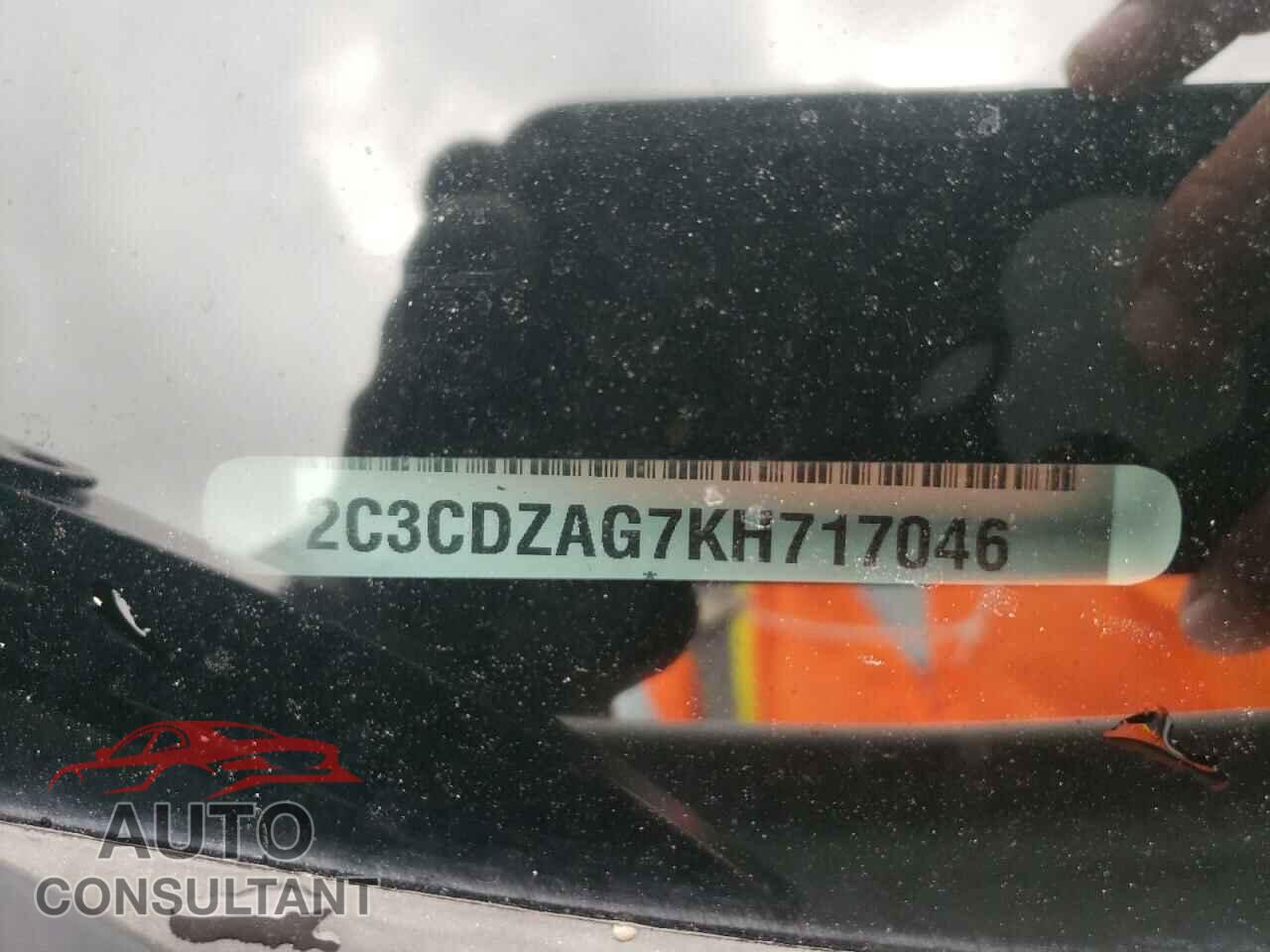 DODGE CHALLENGER 2019 - 2C3CDZAG7KH717046