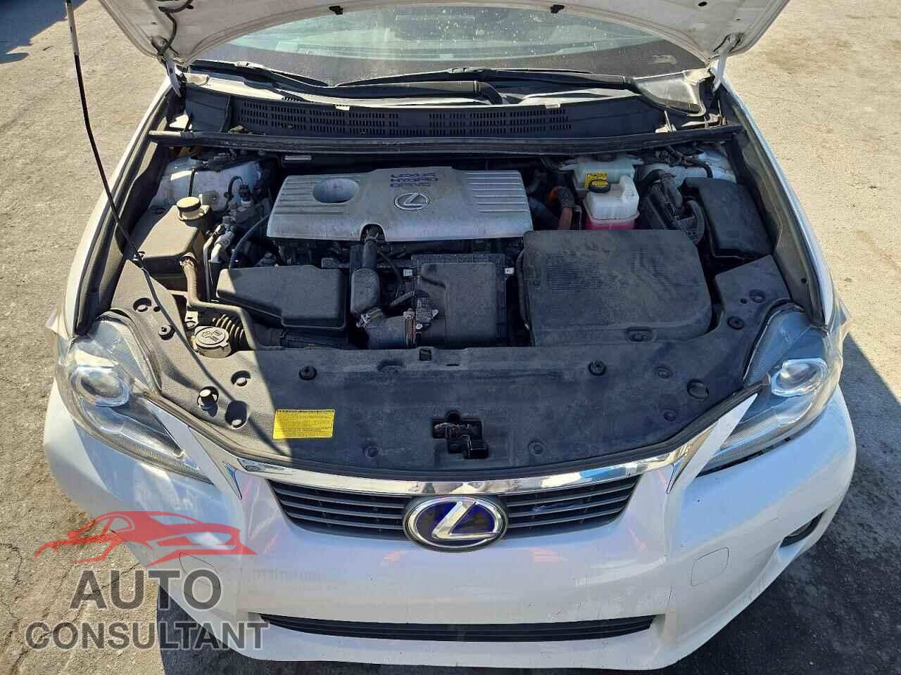 LEXUS CT 200 2012 - JTHKD5BH2C2080227