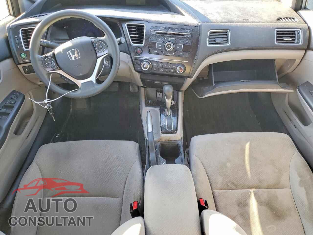HONDA CIVIC 2013 - 19XFB2F58DE225699
