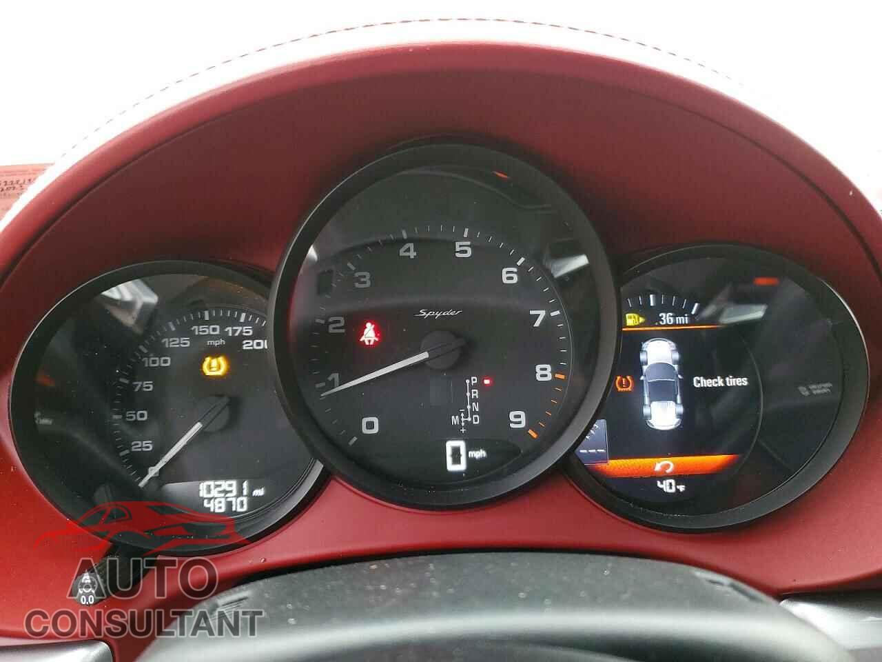 PORSCHE BOXSTER 2023 - WP0CC2A84PS222124