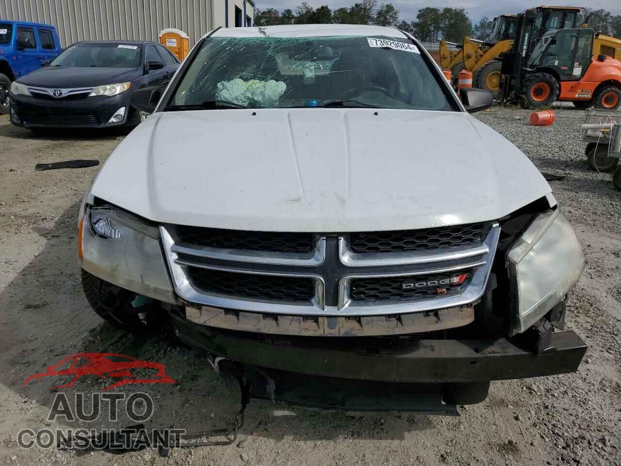 DODGE AVENGER 2013 - 1C3CDZAB6DN752384