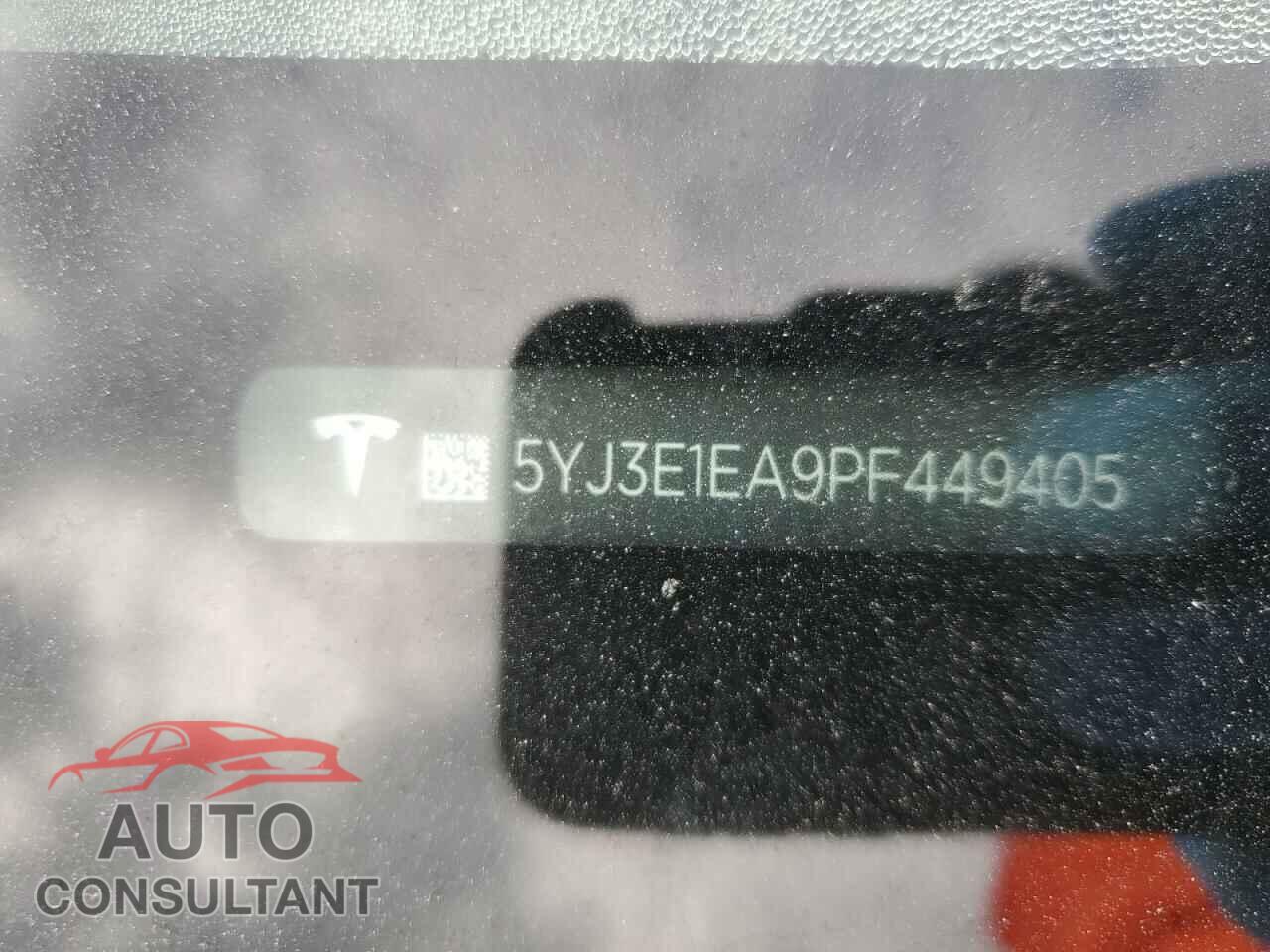 TESLA MODEL 3 2023 - 5YJ3E1EA9PF449405