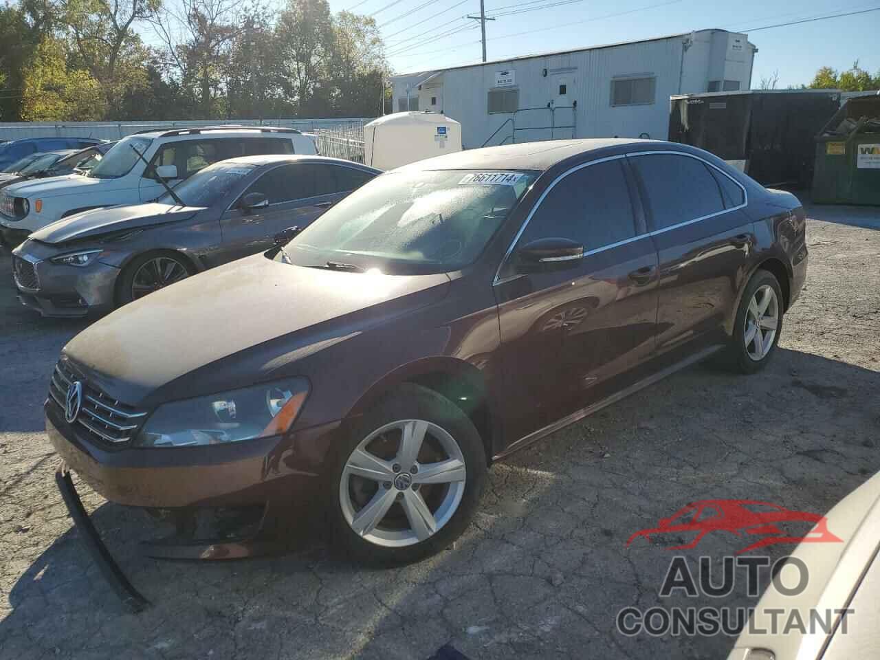 VOLKSWAGEN PASSAT 2013 - 1VWBN7A33DC069844