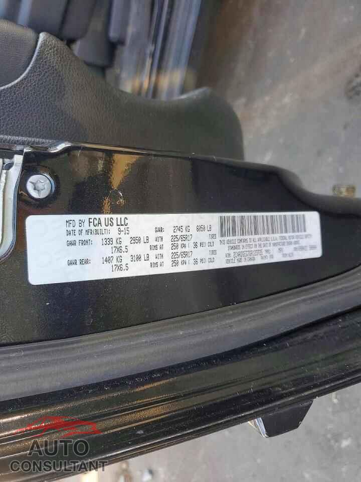 DODGE CARAVAN 2016 - 2C4RDGEG7GR123725