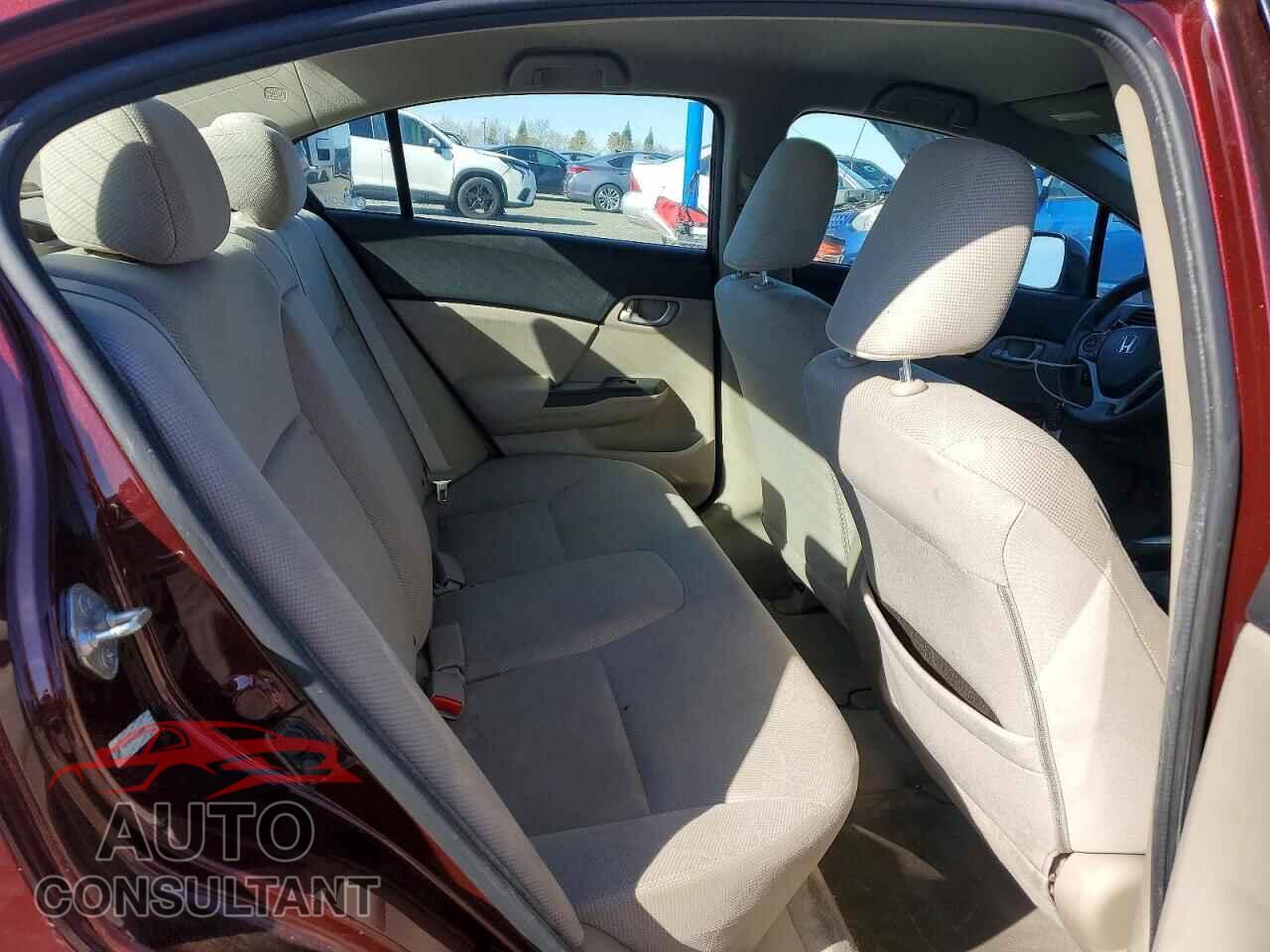 HONDA CIVIC 2012 - 19XFB2F52CE358666